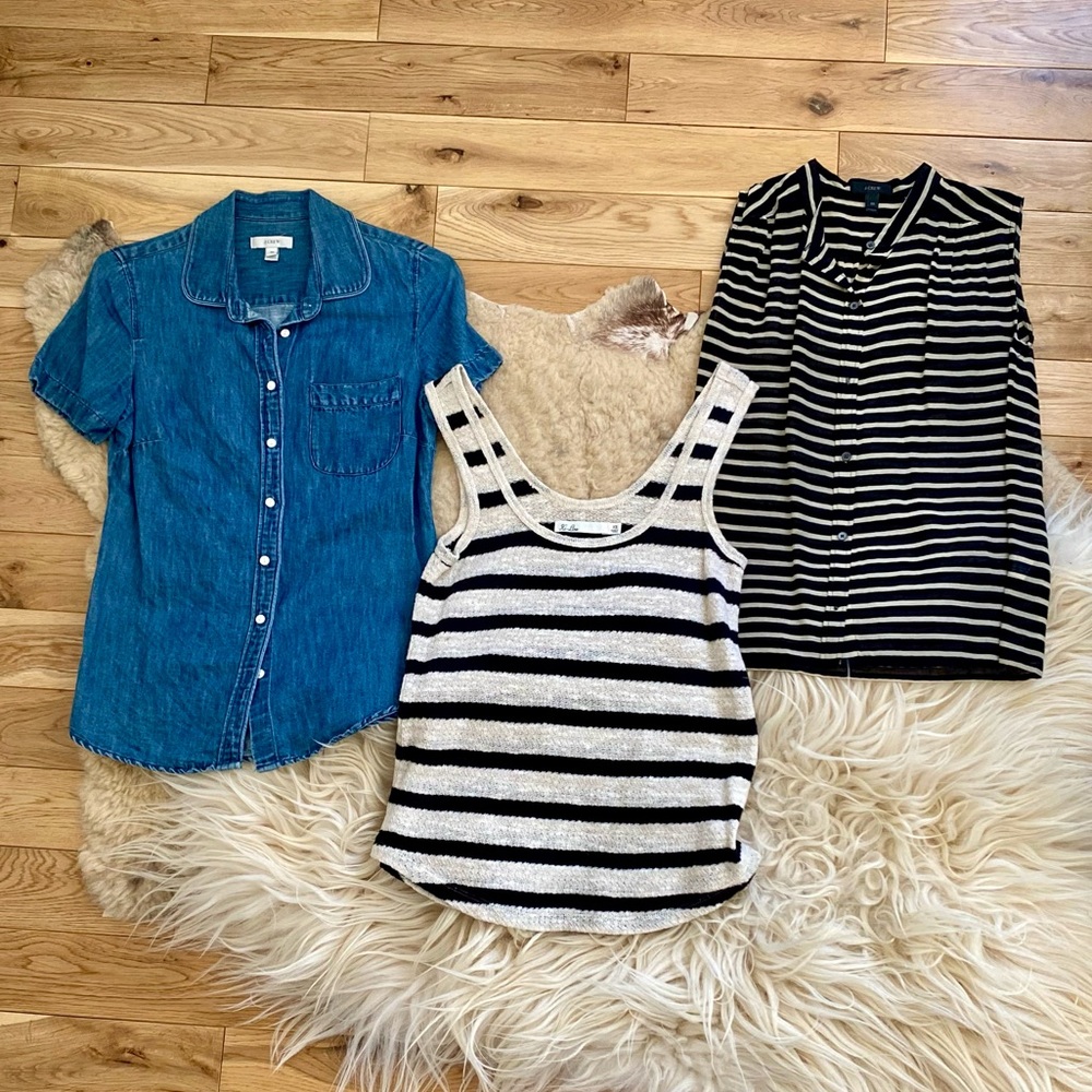 J. Crew and Madewell Shirt Bundle